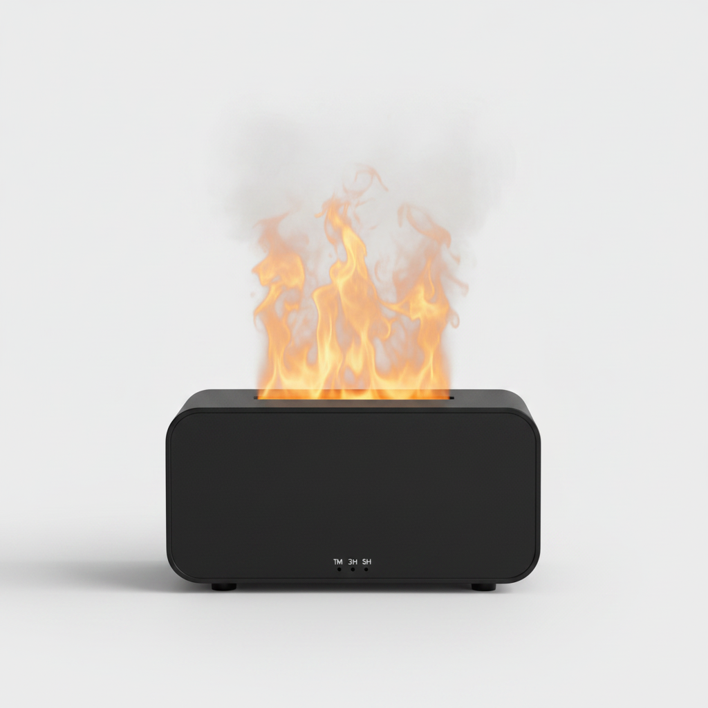 Lumio Flame — Flame Mood Lamp & Aroma Diffuser
