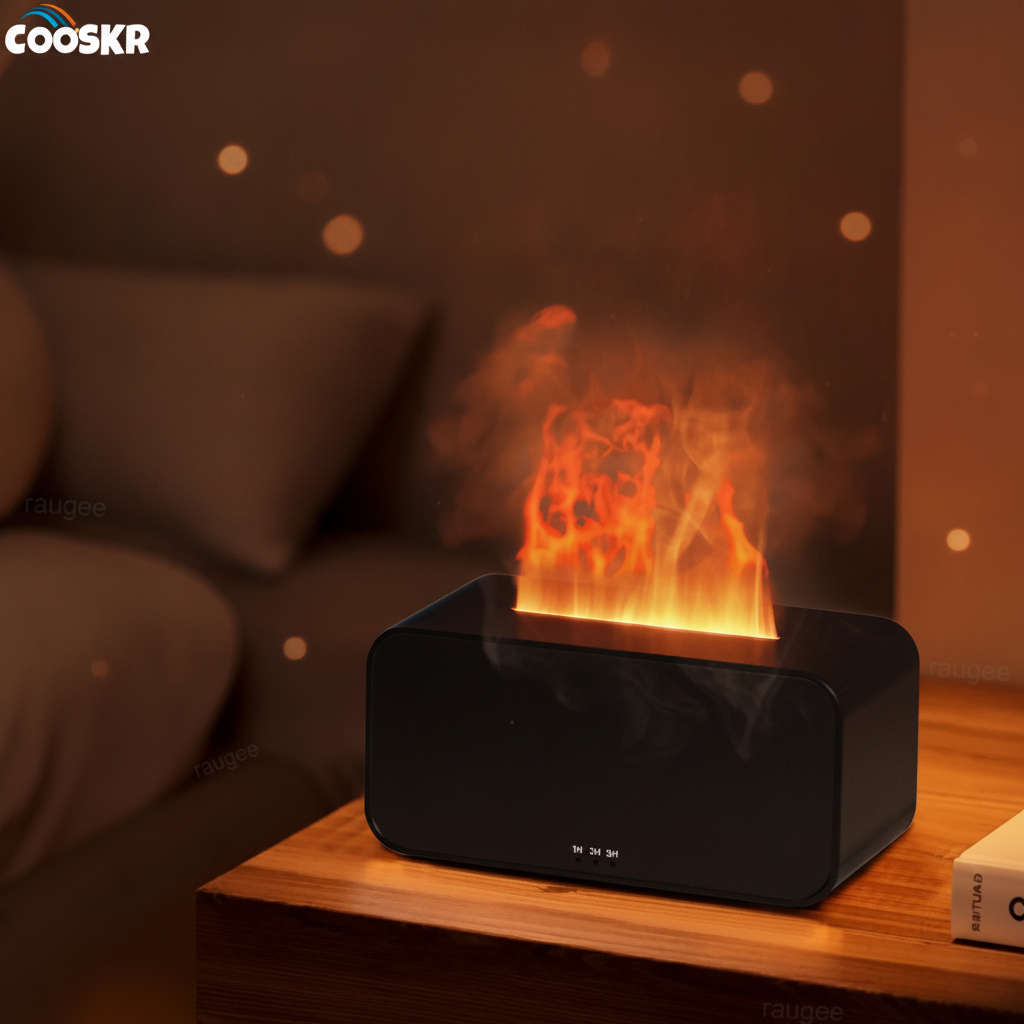 Lumio Flame — Flame Mood Lamp & Aroma Diffuser
