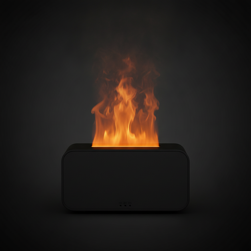 Lumio Flame — Flame Mood Lamp & Aroma Diffuser