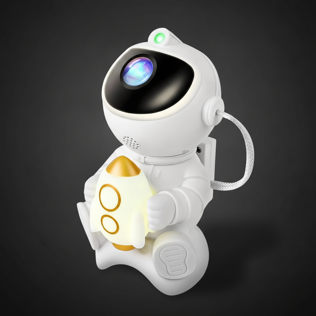 Lumio Pixel — Astronaut Galaxy Projector with Speaker
